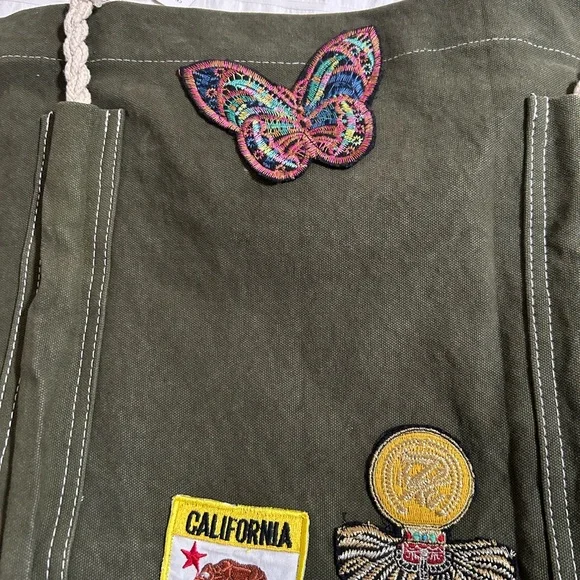 Free People Been There Badge Tote Bag - Picture 6 of 13